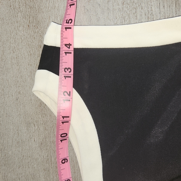 LAUREN RALPH LAUREN SLEEVELESS DRESS SIZE 14 BLACK, IVORY COLORS PRE OWNED - Picture 8 of 14